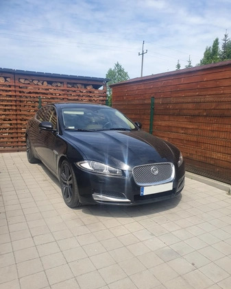 Jaguar XF cena 44000 przebieg: 208000, rok produkcji 2012 z Zbąszyń małe 22